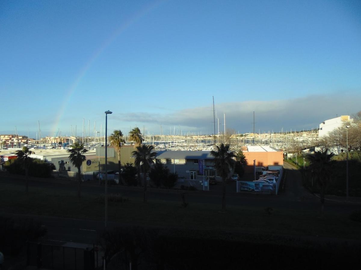 Ferienwohnung Cap D'Agde 300M Plage Du Mole,Vue Port,Parking,Lave Linge,Piscine Exterior foto