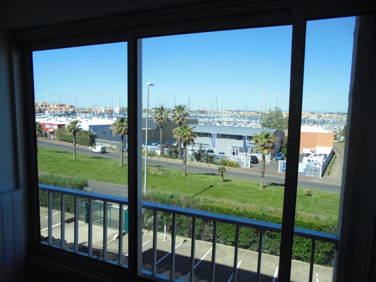 Ferienwohnung Cap D'Agde 300M Plage Du Mole,Vue Port,Parking,Lave Linge,Piscine Exterior foto